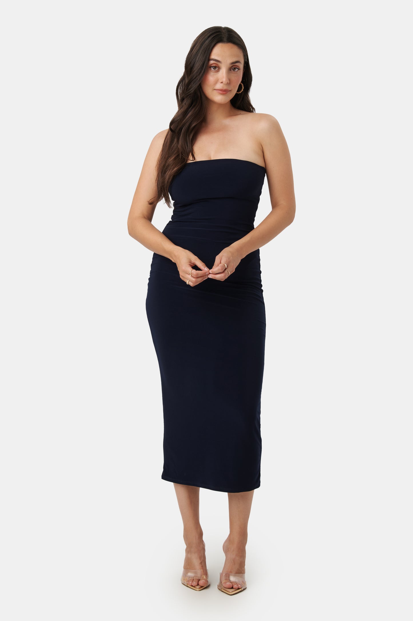 Victoria Dress - Midnight Blue