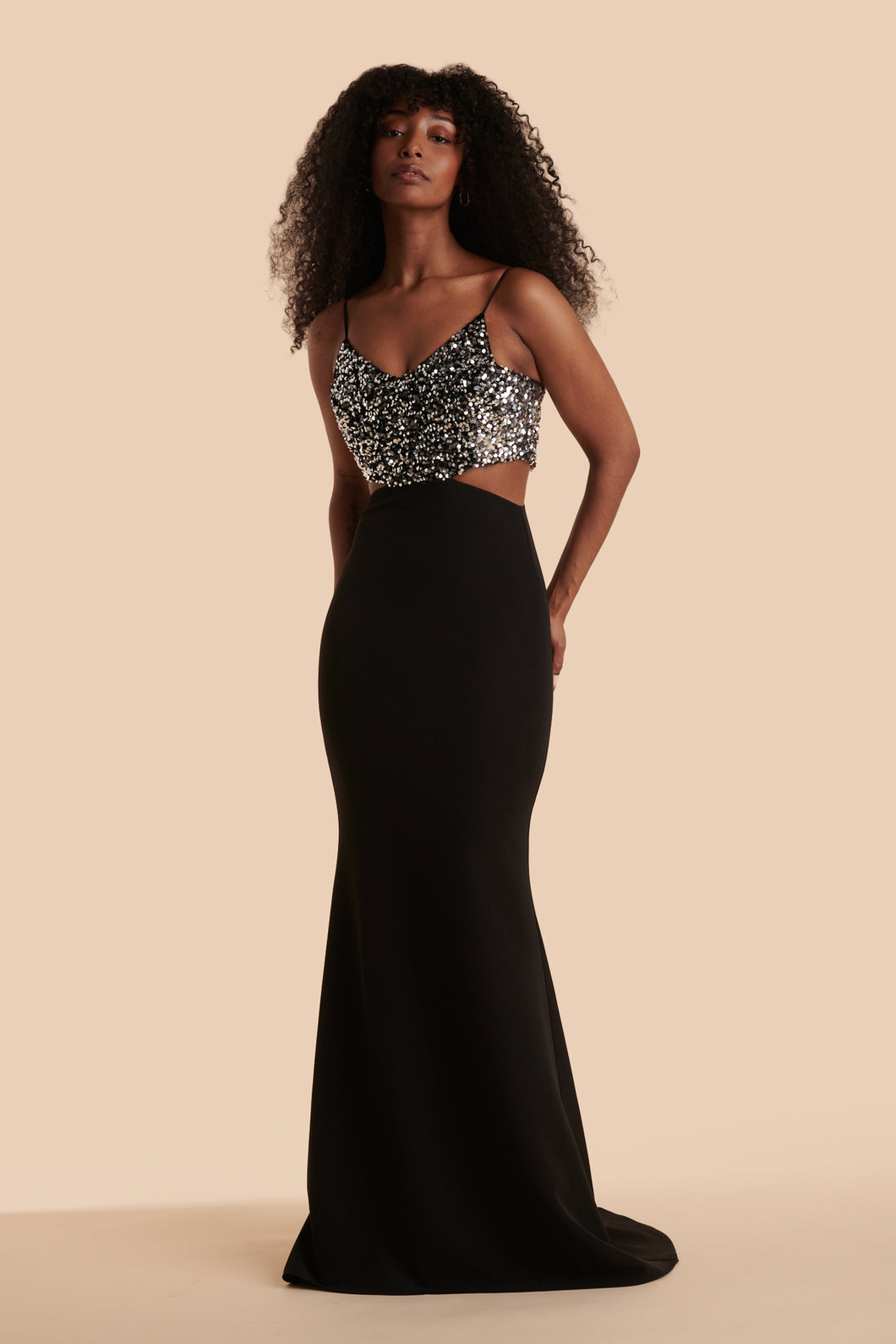 Koty Gown - Onyx Sequins