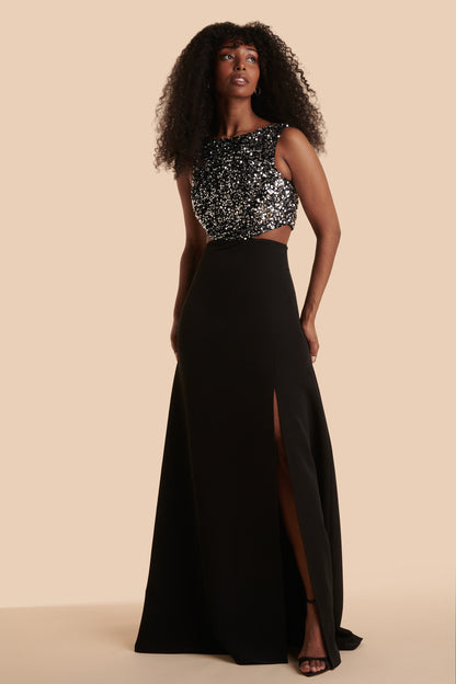 Luna Gown - Onyx Sequin