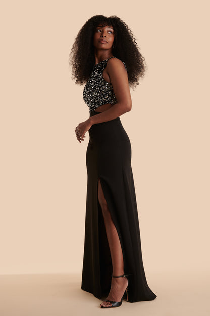 Luna Gown - Onyx Sequin