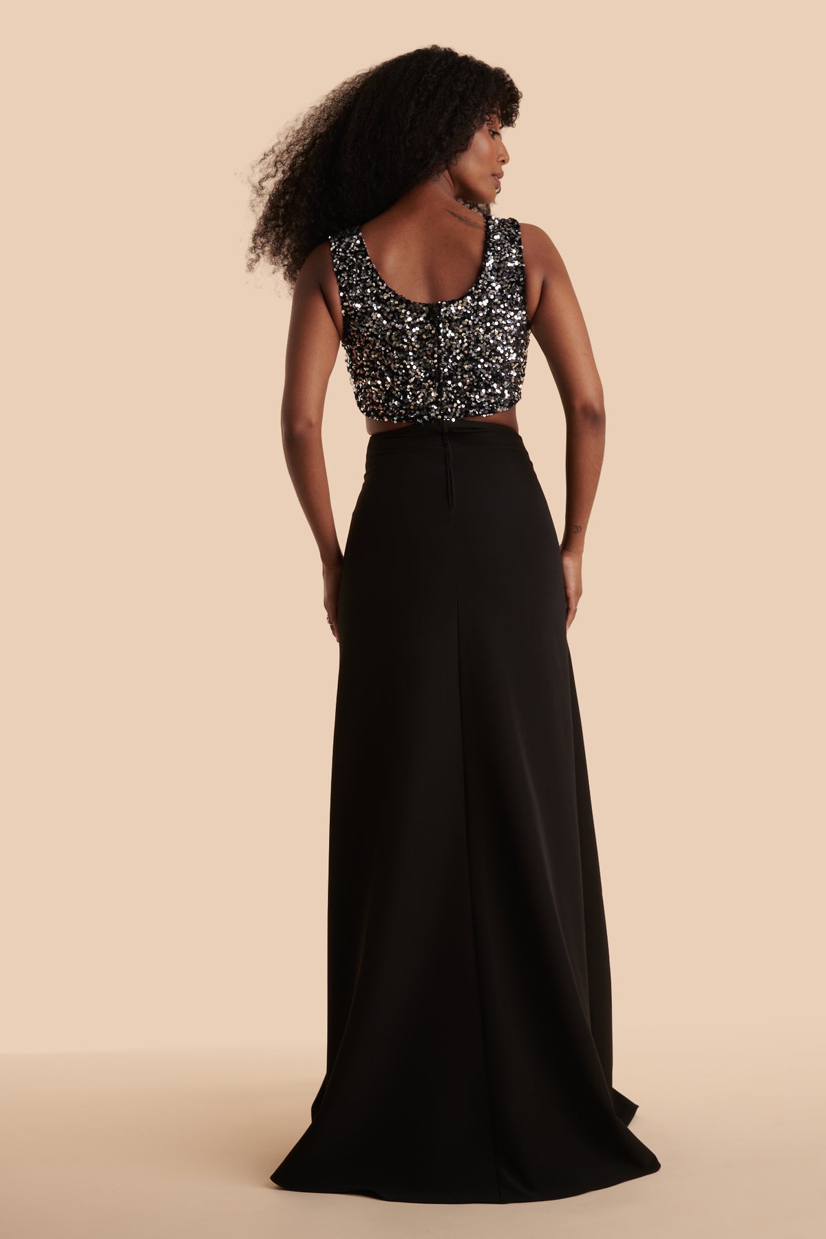 Luna Gown - Onyx Sequin