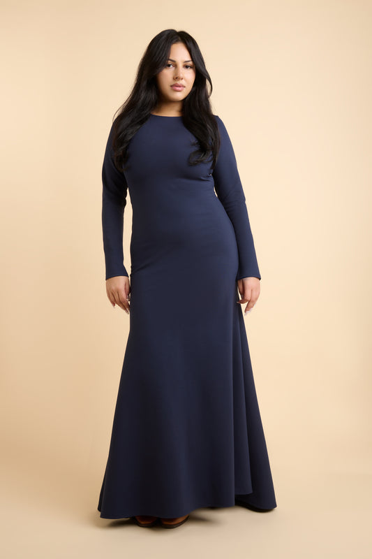 Sophia Dress - Navy