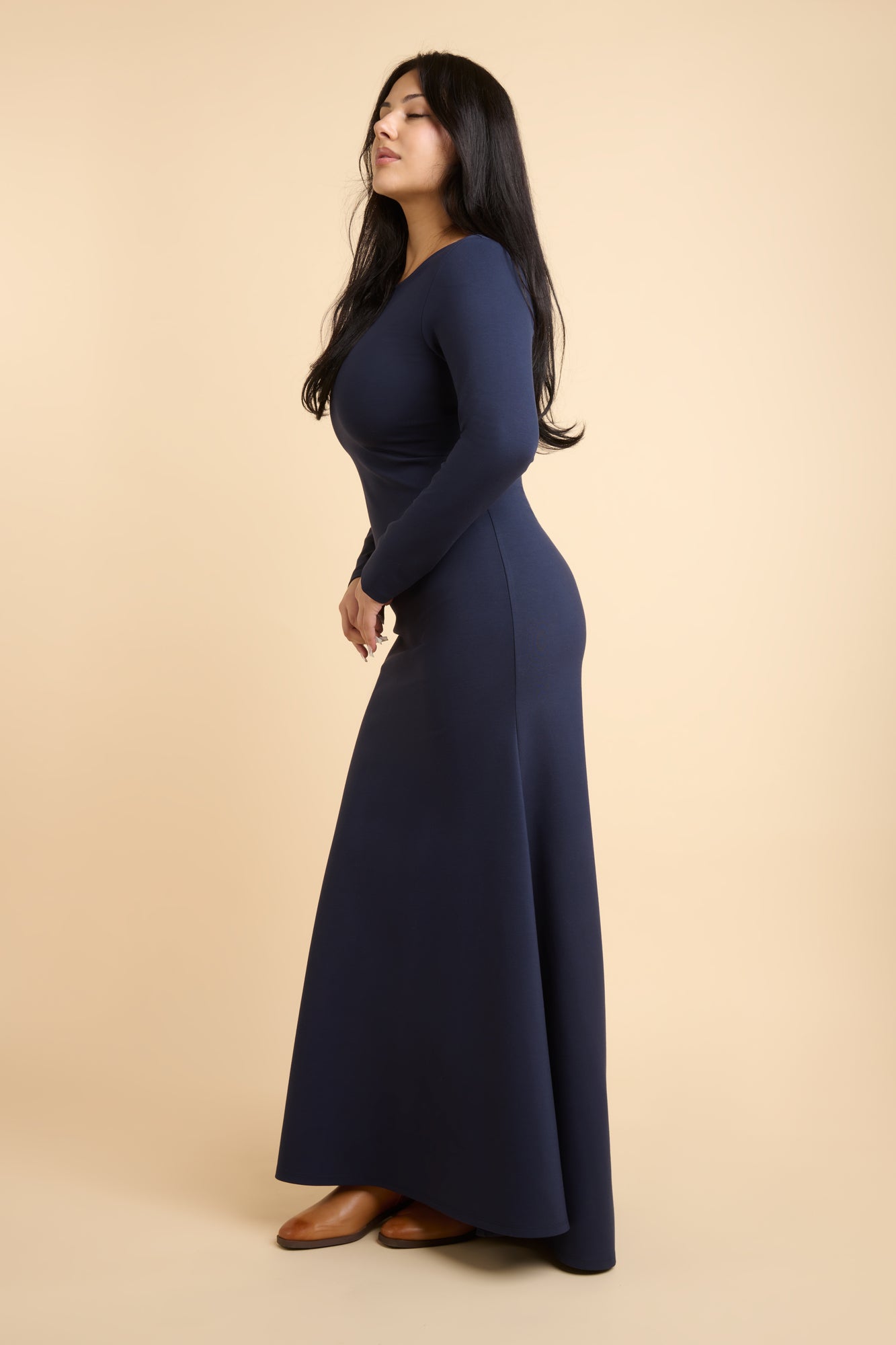 Sophia Dress - Navy