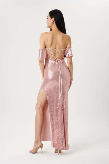 Emily Gown - Blush Sparkle