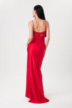 Load image into Gallery viewer, Angelina Gown - Red/Lace
