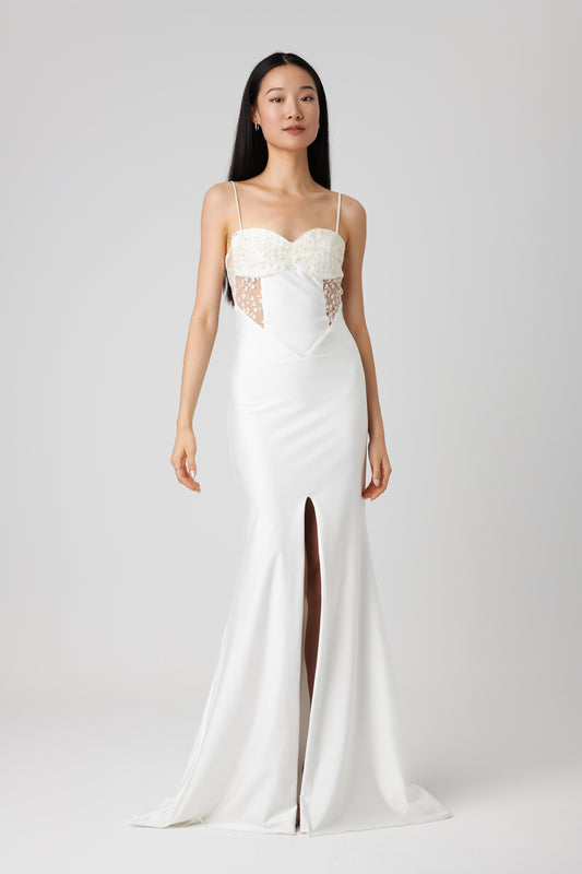 Aria Gown - White