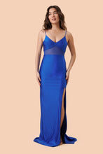 Load image into Gallery viewer, Angelina Gown - Royal Blue/Mesh
