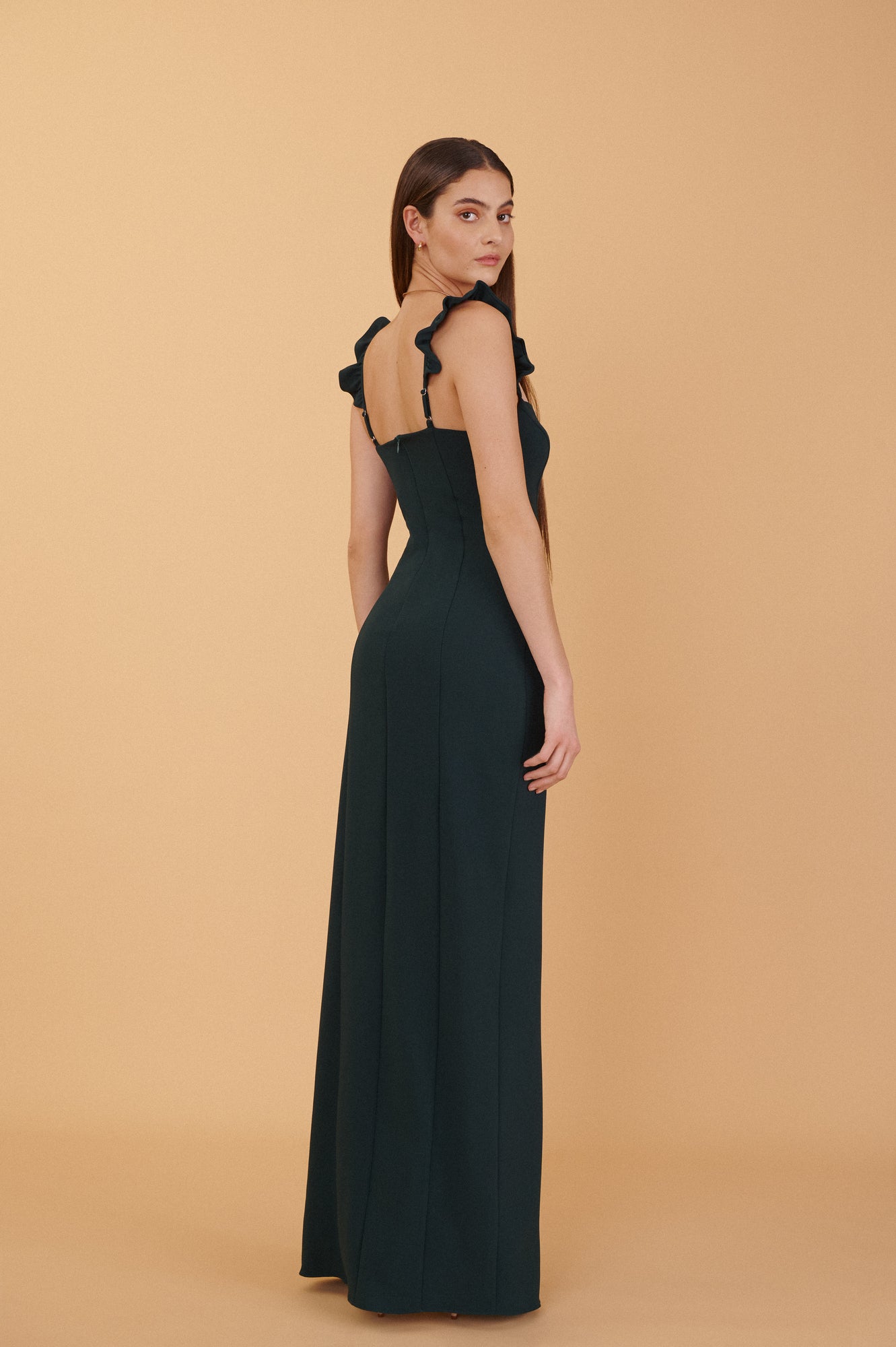 Mia Gown - Hunter Green